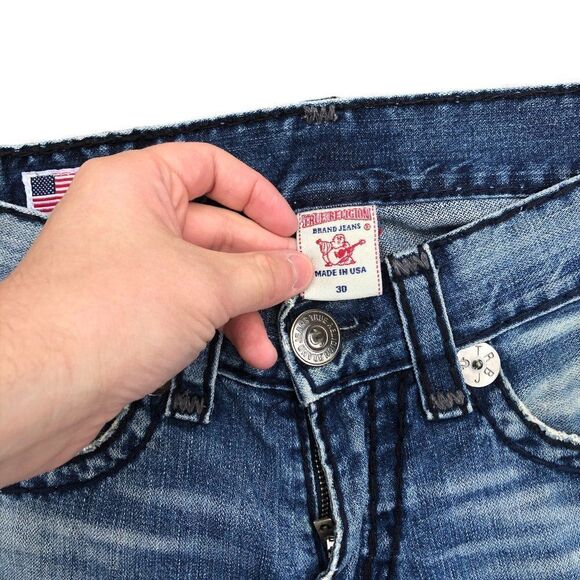 True Religion Jeans Size 30 BILLY SUPER T Blue - Picture 8 of 8